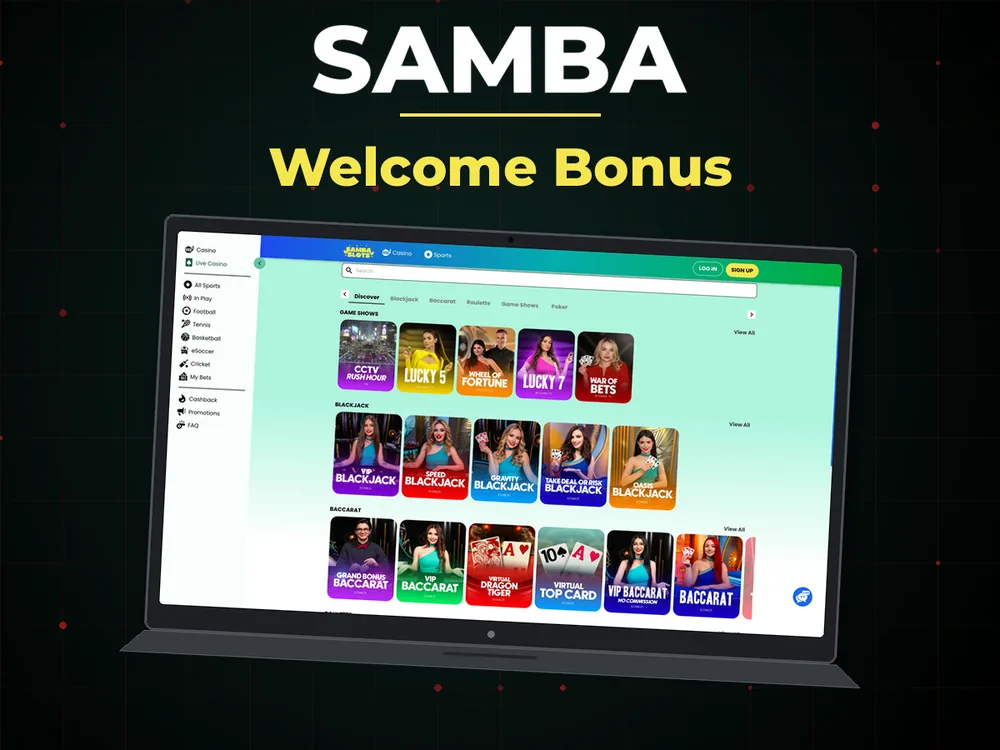 Samba - Welcome Bonus