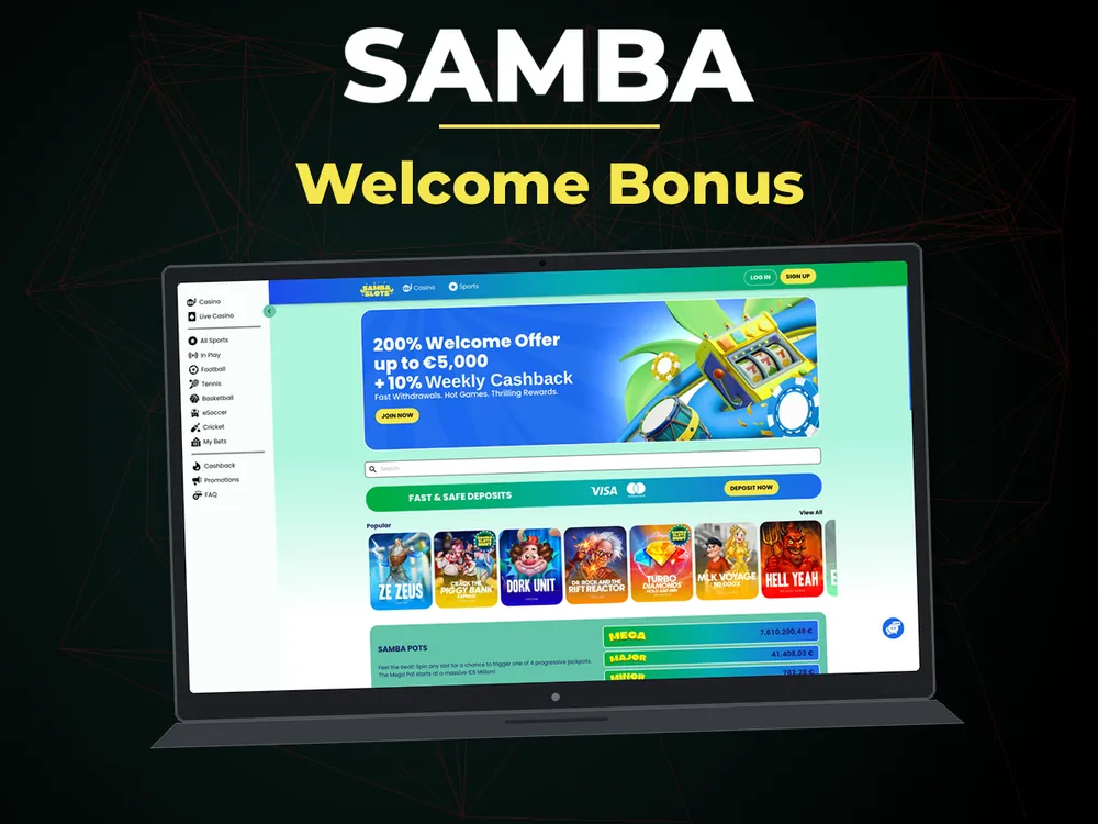 Samba - Welcome Bonus